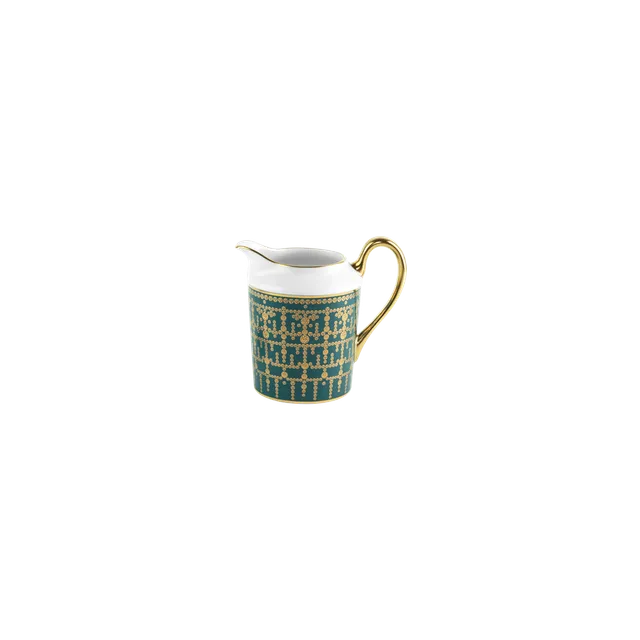 haviland-limoges-tiara-pfauenblau-gold-milchk-nnchen image 1