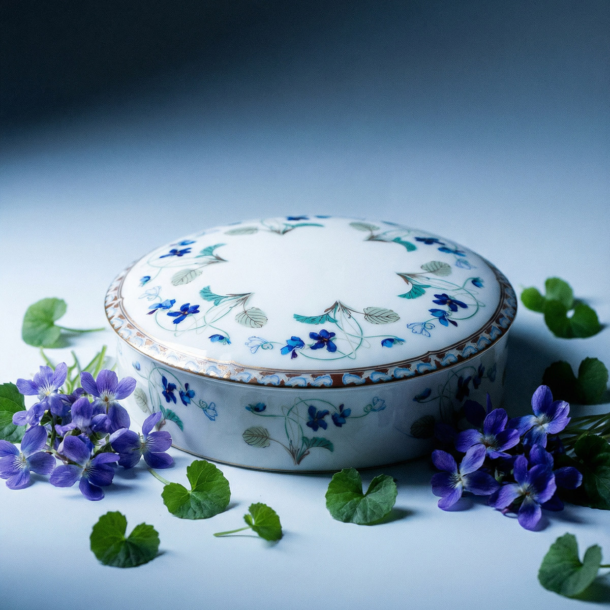 haviland-limoges-imp-ratrice-eug-nie-bonbonniere-gro image 2
