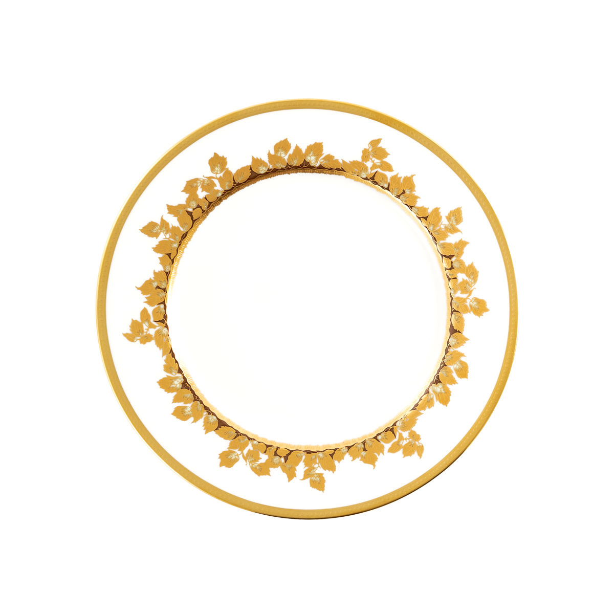 haviland-limoges-feuille-d-or-dessertteller image 1