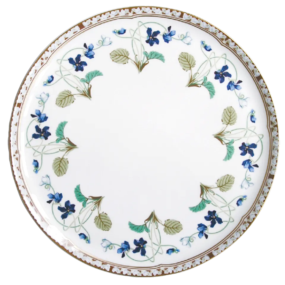 haviland-limoges-imp-ratrice-eug-nie-tarteplatte image 1