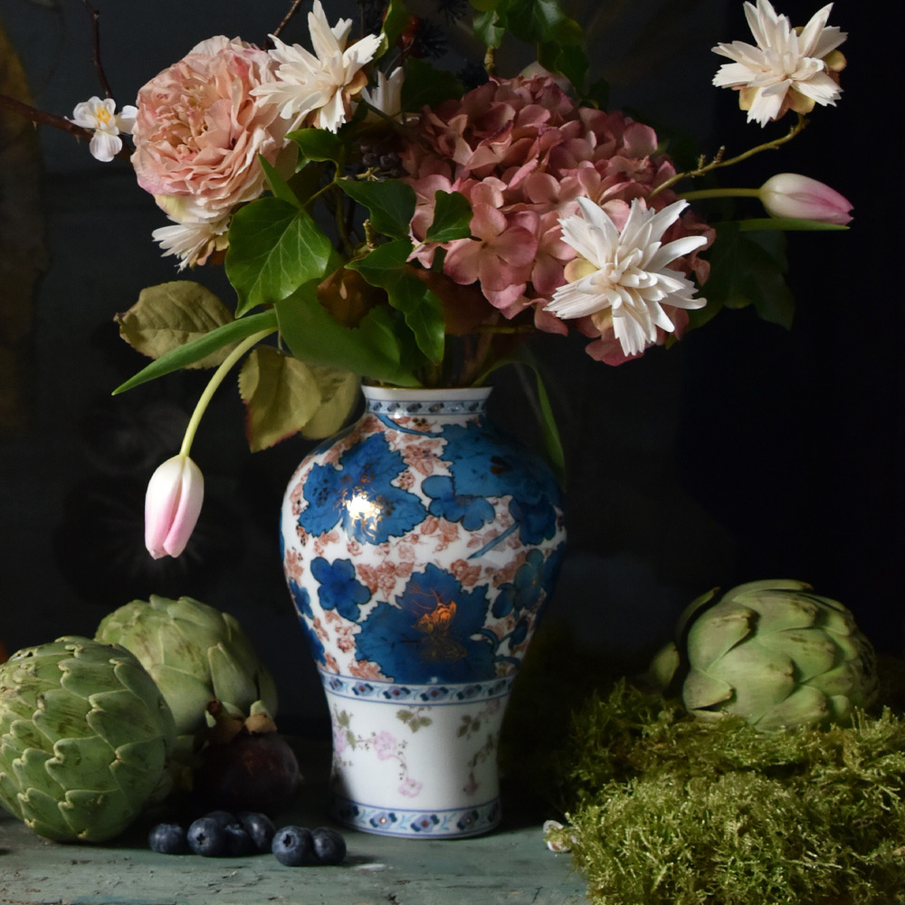 haviland-limoges-dammouse-prestige-vase-porzellan image 2