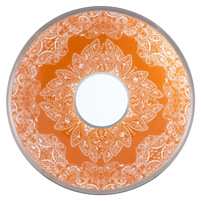 haviland-limoges-romane-orange-pr-sentationsteller image 1
