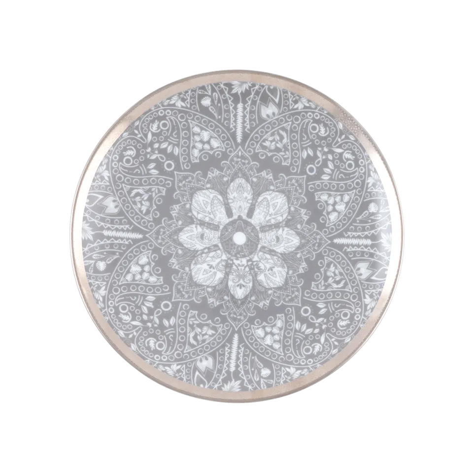 haviland-limoges-romane-dessertteller-grau image 1