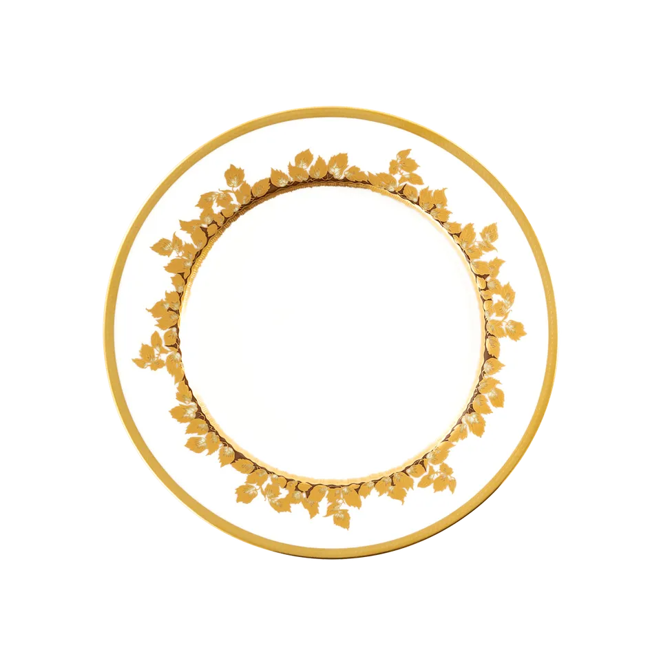 haviland-limoges-feuille-d-or-dessertteller image 1