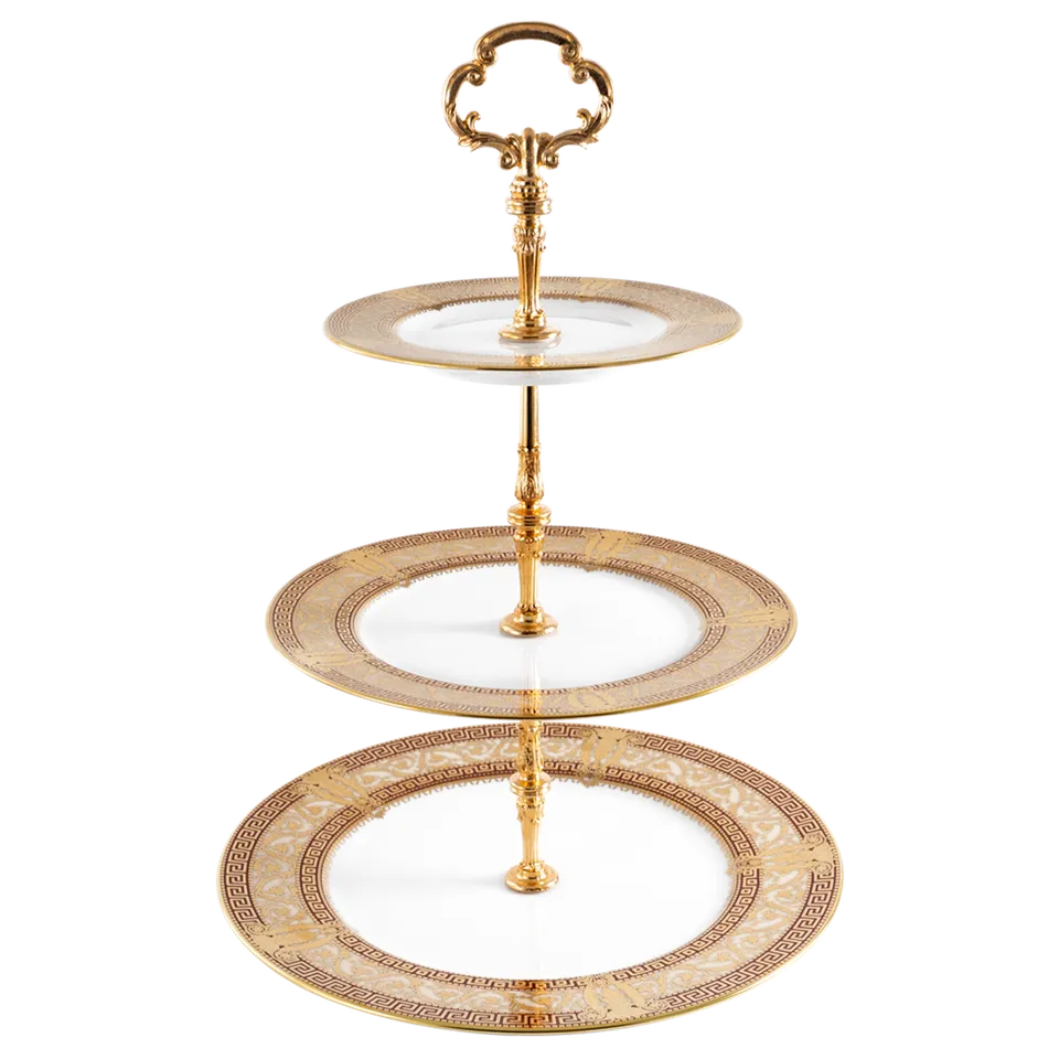 haviland-limoges-salon-murat-cerise-or-etagere-3-st-ckig image 1