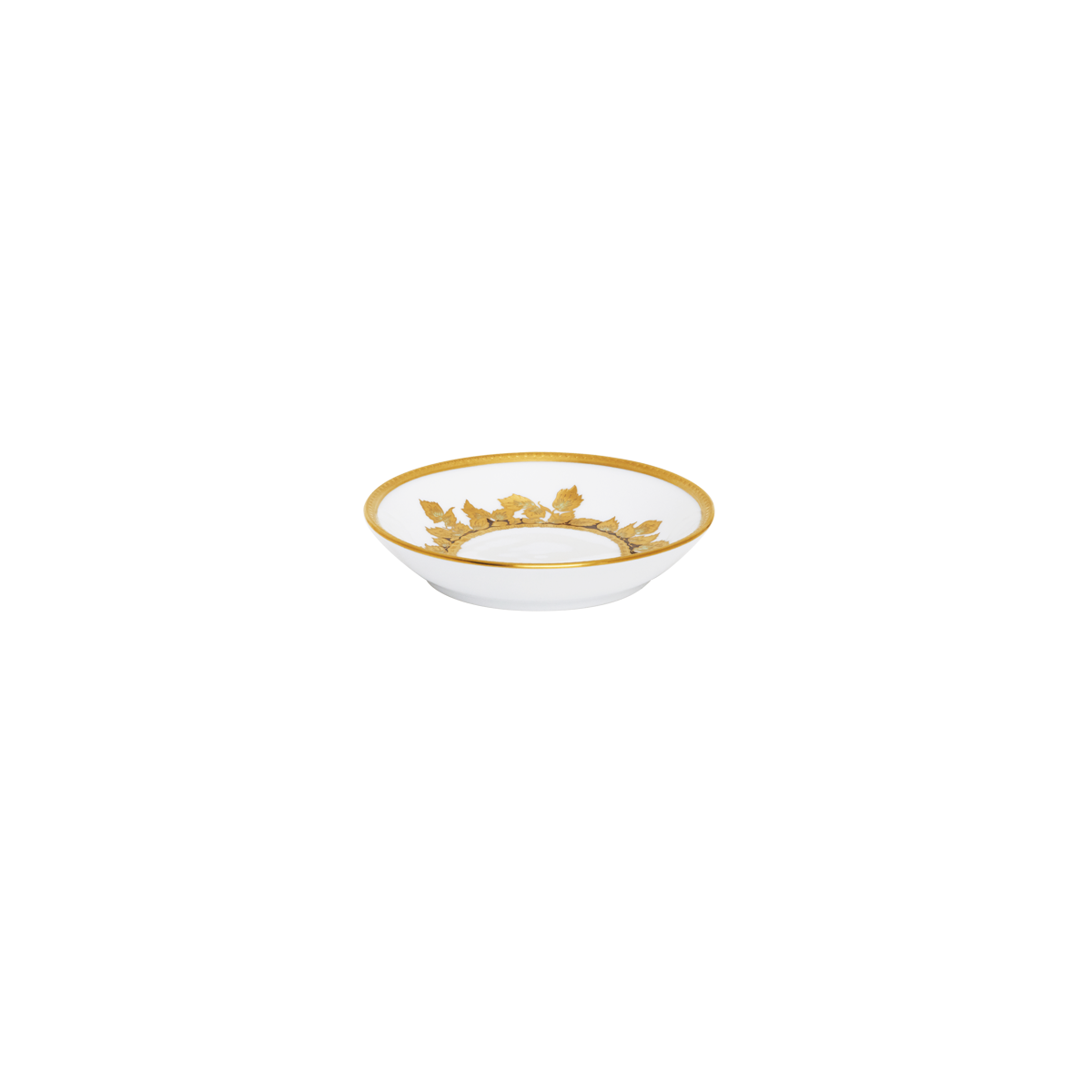 haviland-limoges-feuille-d-or-coupelle-porzellanschale-gold image 1