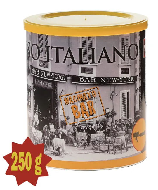 caff-new-york-linea-bar-gemahlener-kaffee-dose-250g image 1
