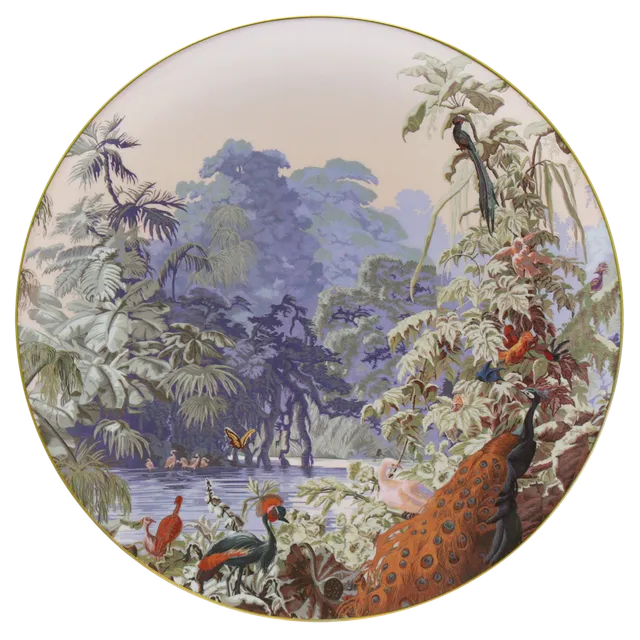 haviland-limoges-le-br-sil-assiette-de-pr-sentation-porzellanteller image 1