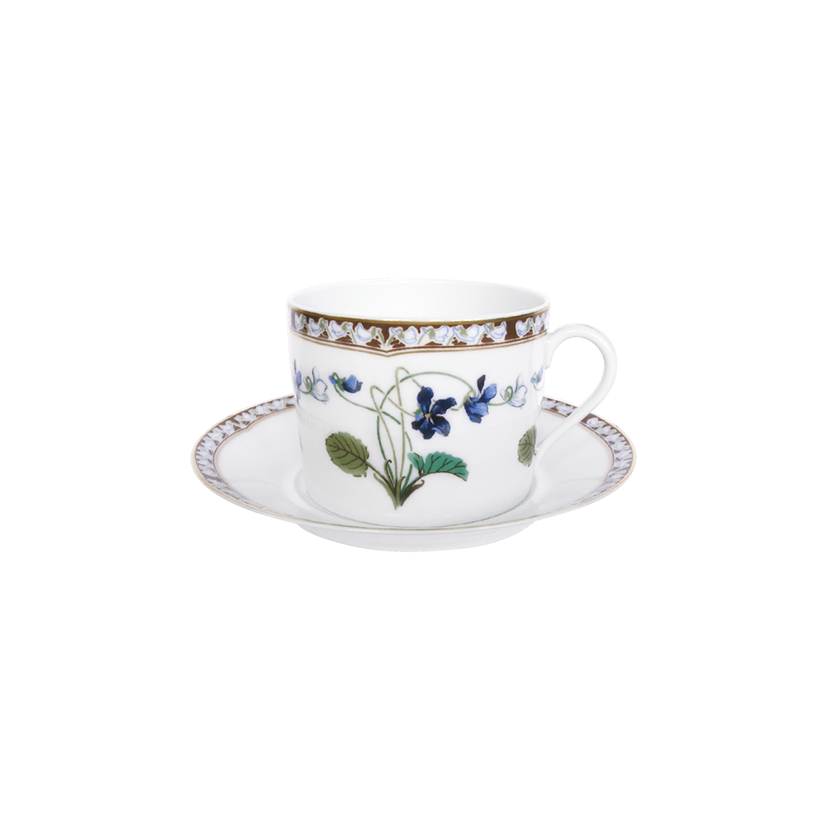 haviland-limoges-imp-ratrice-eug-nie-fr-hst-ckstasse-mit-untertasse image 1