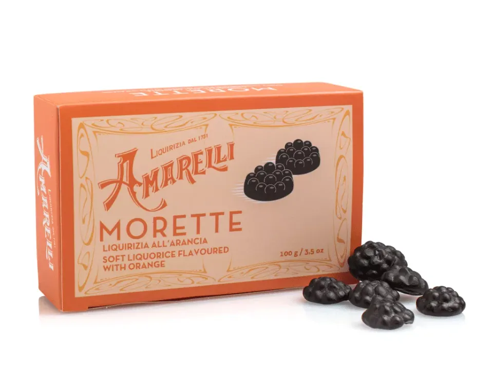 amarelli-morette-liquirizia-gommosa-all-arancia-100g image 1