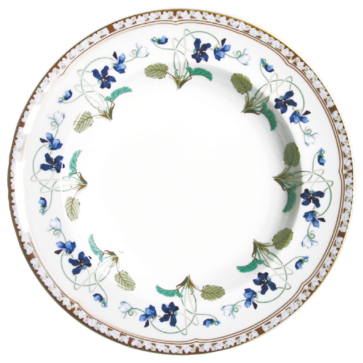 haviland-limoges-imp-ratrice-eug-nie-runde-tiefe-servierplatte image 1