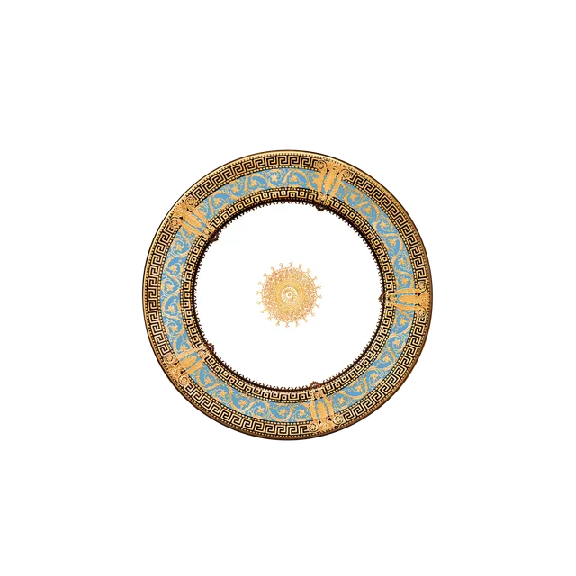 haviland-limoges-salon-murat-brotteller-bleu-ciel-or image 1