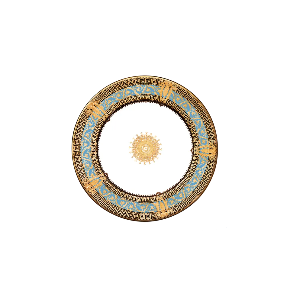 haviland-limoges-salon-murat-brotteller-bleu-ciel-or image 1