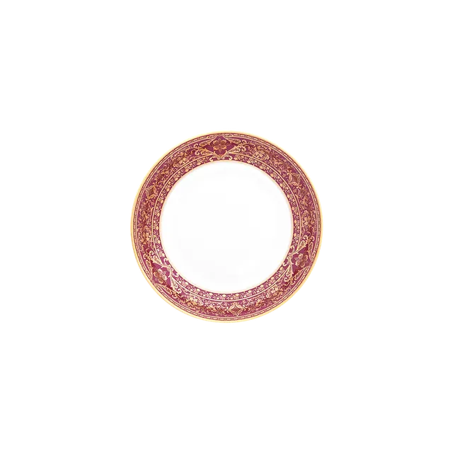 haviland-limoges-matignon-tiefer-teller-calotte-cerise-or image 1