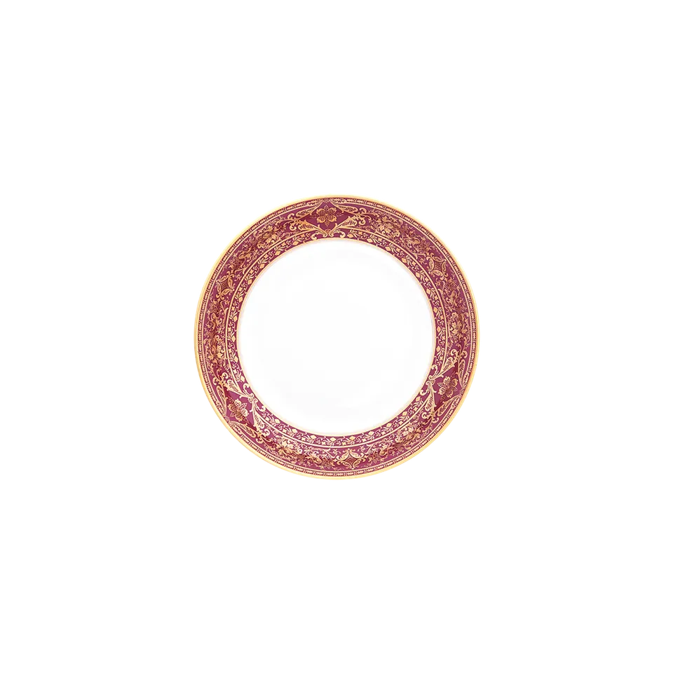 haviland-limoges-matignon-tiefer-teller-calotte-cerise-or image 1