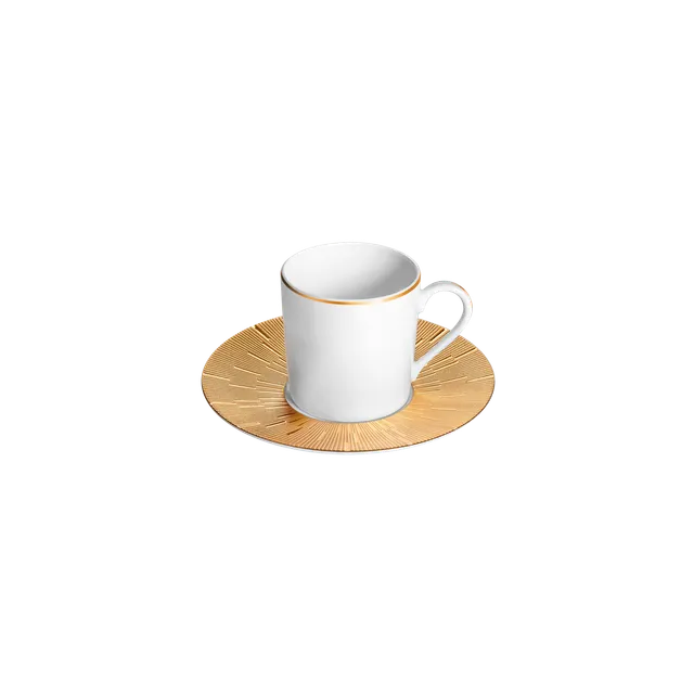 haviland-limoges-infini-or-kaffee-tasse-mit-untertasse image 1