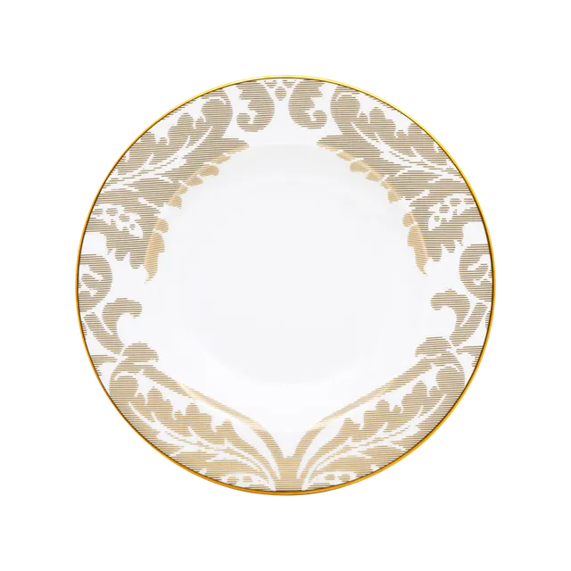 haviland-limoges-damass-blanc-ritz-paris-suppenteller-tief-porzellan image 1