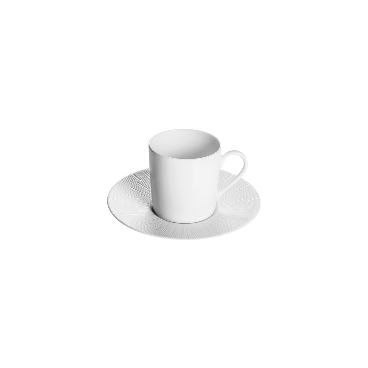 haviland-limoges-infini-blanc-espressotasse-mokkatasse-mit-untertasse image 1