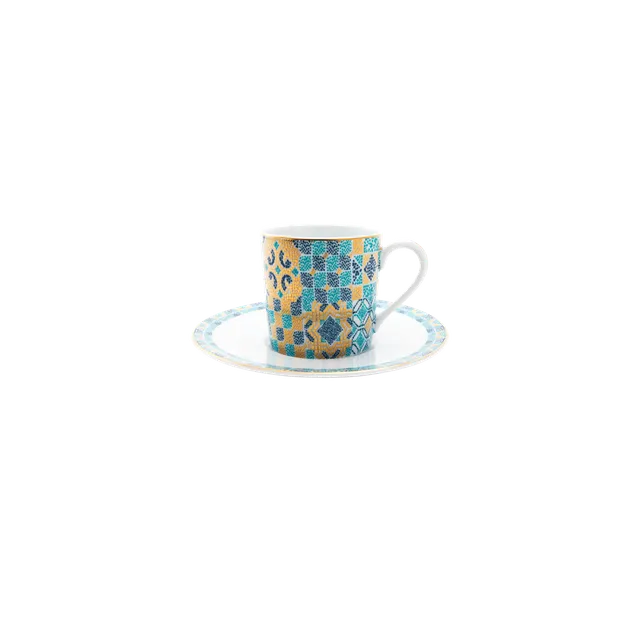 haviland-limoges-portofino-kaffee-tasse-mit-untertasse image 1