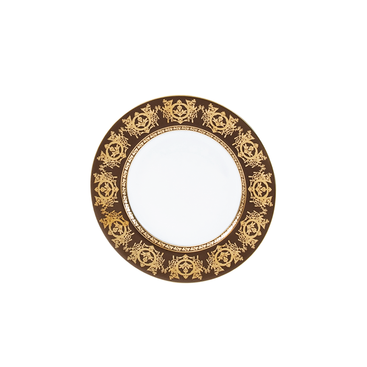 haviland-limoges-brotteller-ritz-imp-rial-bronze-ritz-paris-porzellan image 1