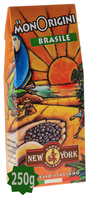 new-york-monorigini-brasilien-arabica-kaffeebohnen-250g image 1