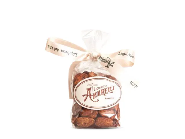 amarelli-amandes-sal-es-la-r-glisse-mandeln-mit-lakritz-100g image 1