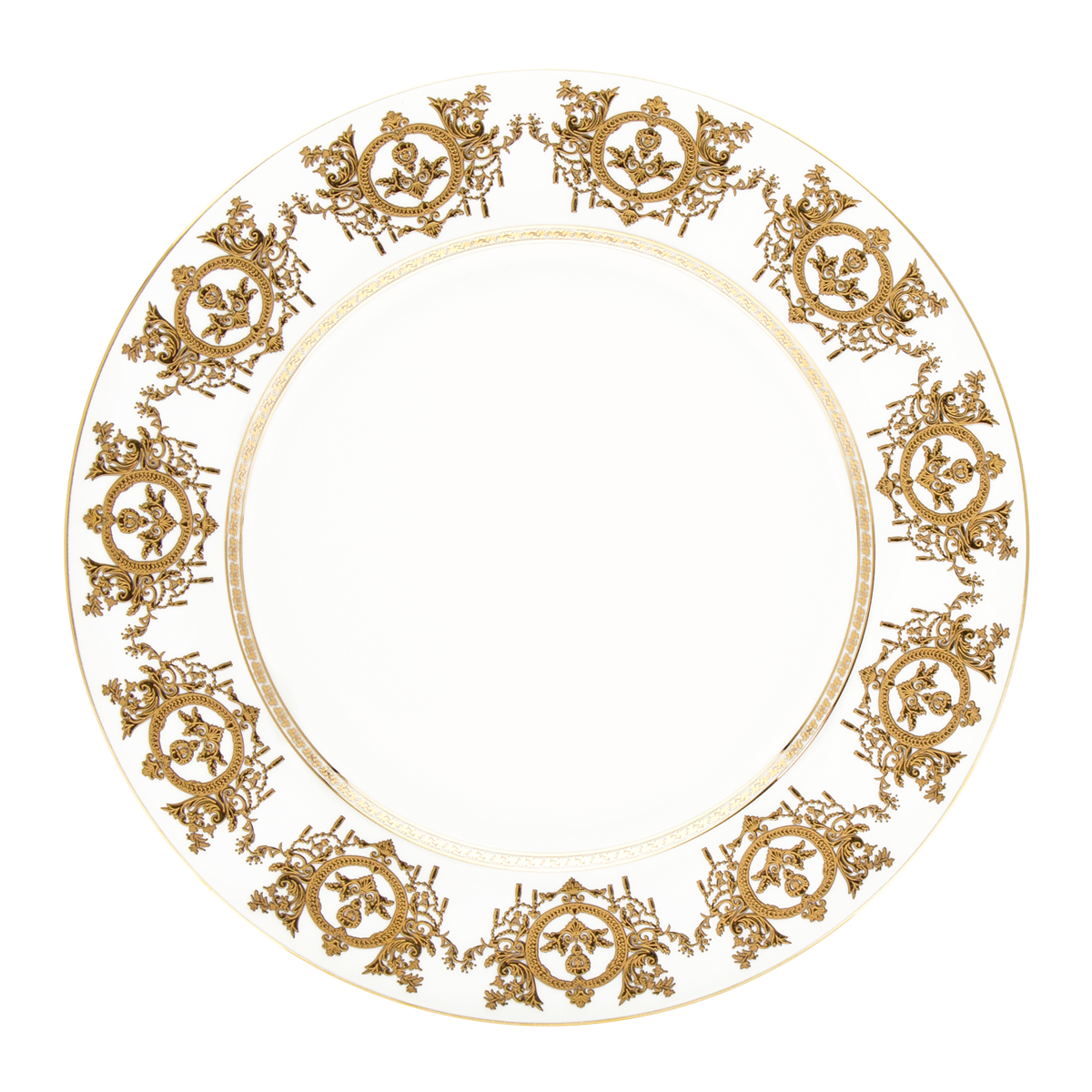 haviland-limoges-ritz-imp-rial-wei-speiseteller-ritz-paris image 1