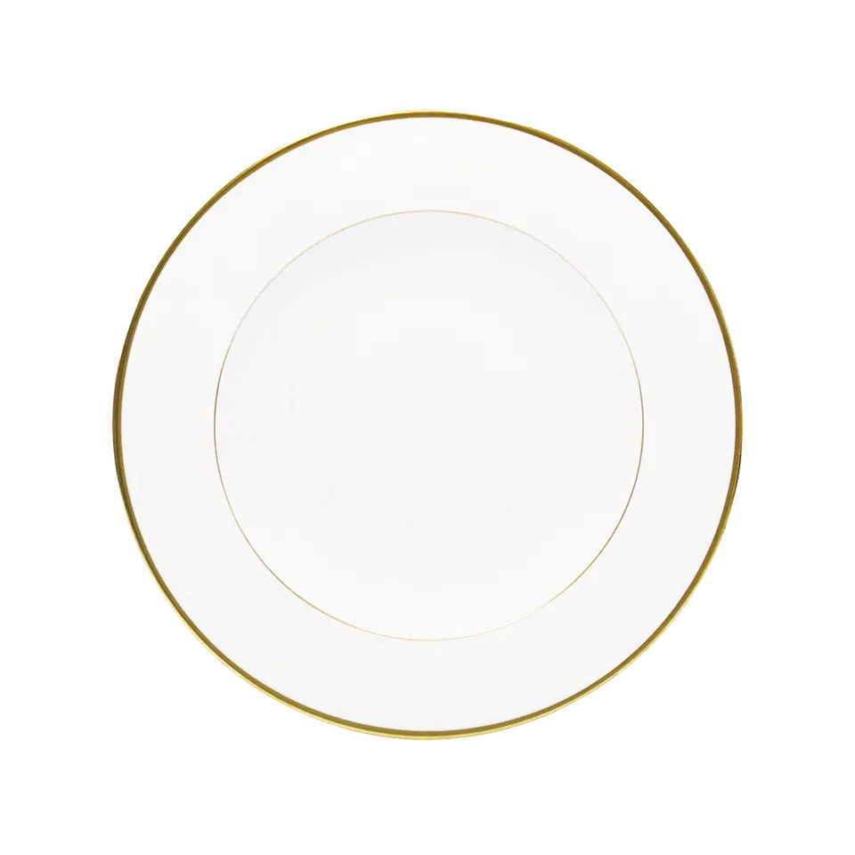 haviland-limoges-assiette-creuse-aile-orsay-or image 1