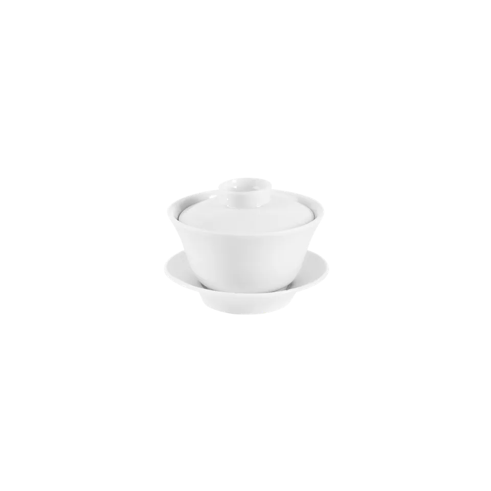 haviland-limoges-infini-blanc-tasse-mit-deckel-und-untertasse image 1