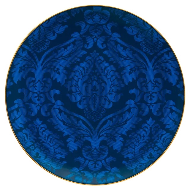 haviland-limoges-damass-platzteller-blau-ritz-paris image 1