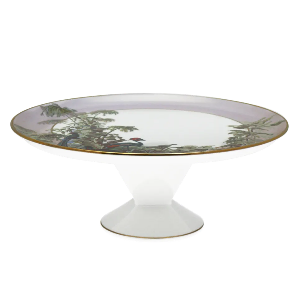 haviland-limoges-le-br-sil-manufacture-zuber-tortenplatte-mit-fu image 1