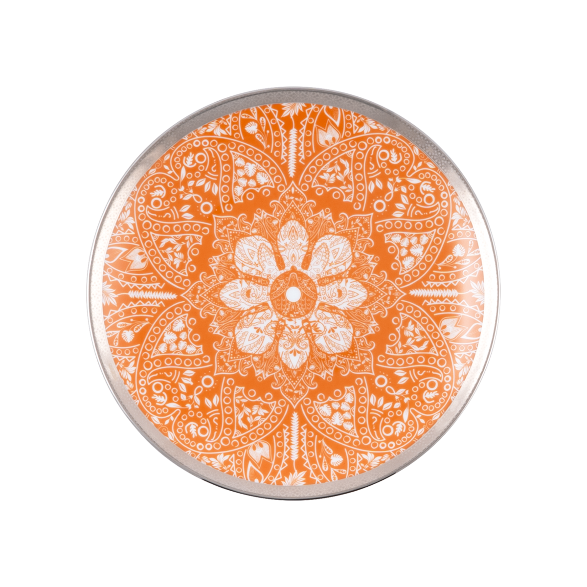 haviland-limoges-romane-orange-dessertteller image 1