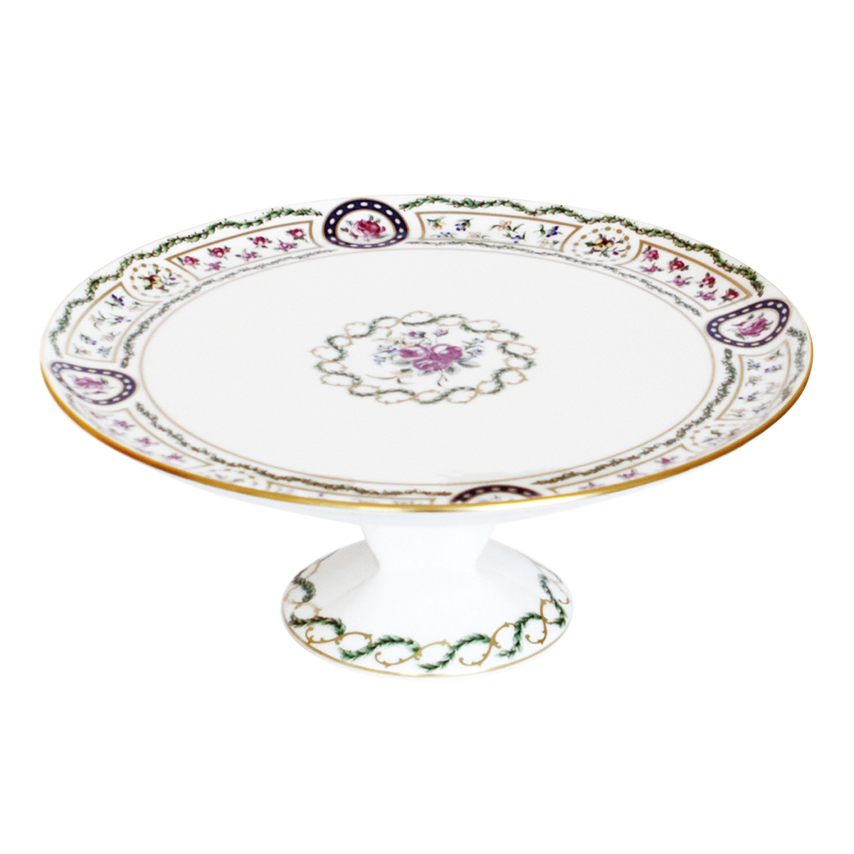 haviland-limoges-louveciennes-plat-tarte-sur-pied-tortenplatte image 1