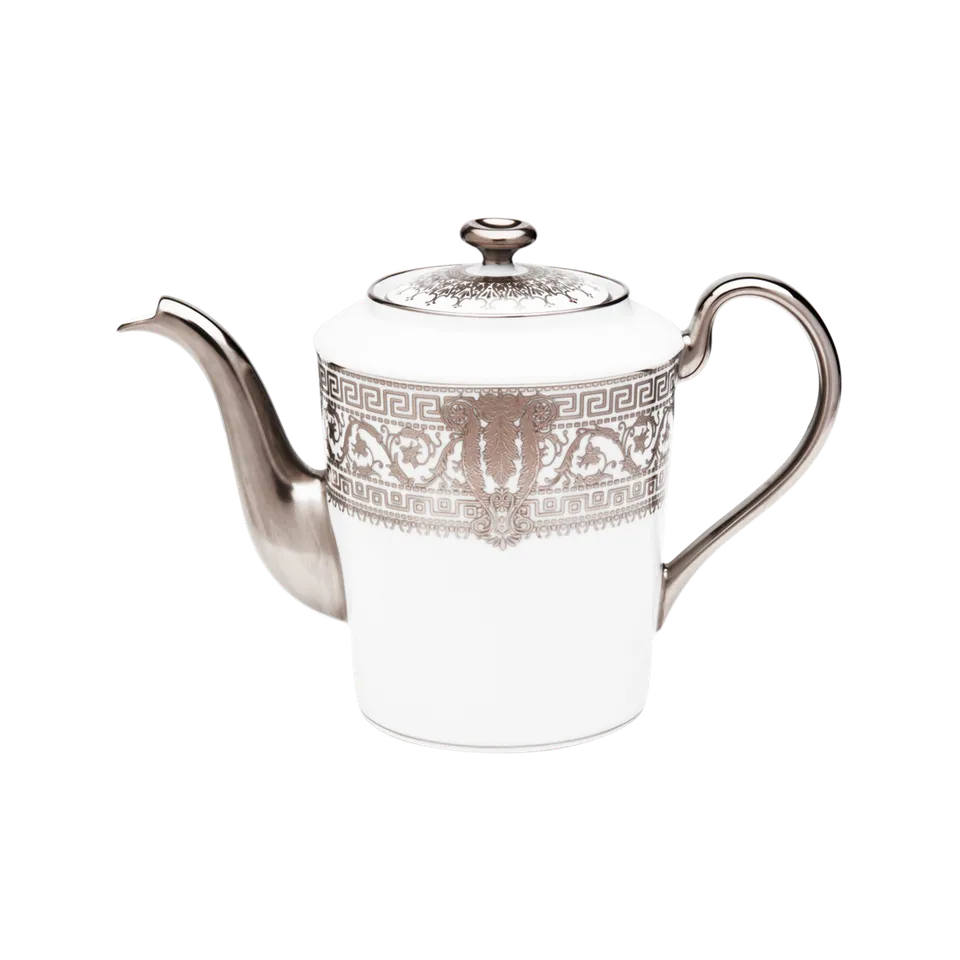 haviland-limoges-salon-murat-wei-platin-teekanne-porzellan image 1