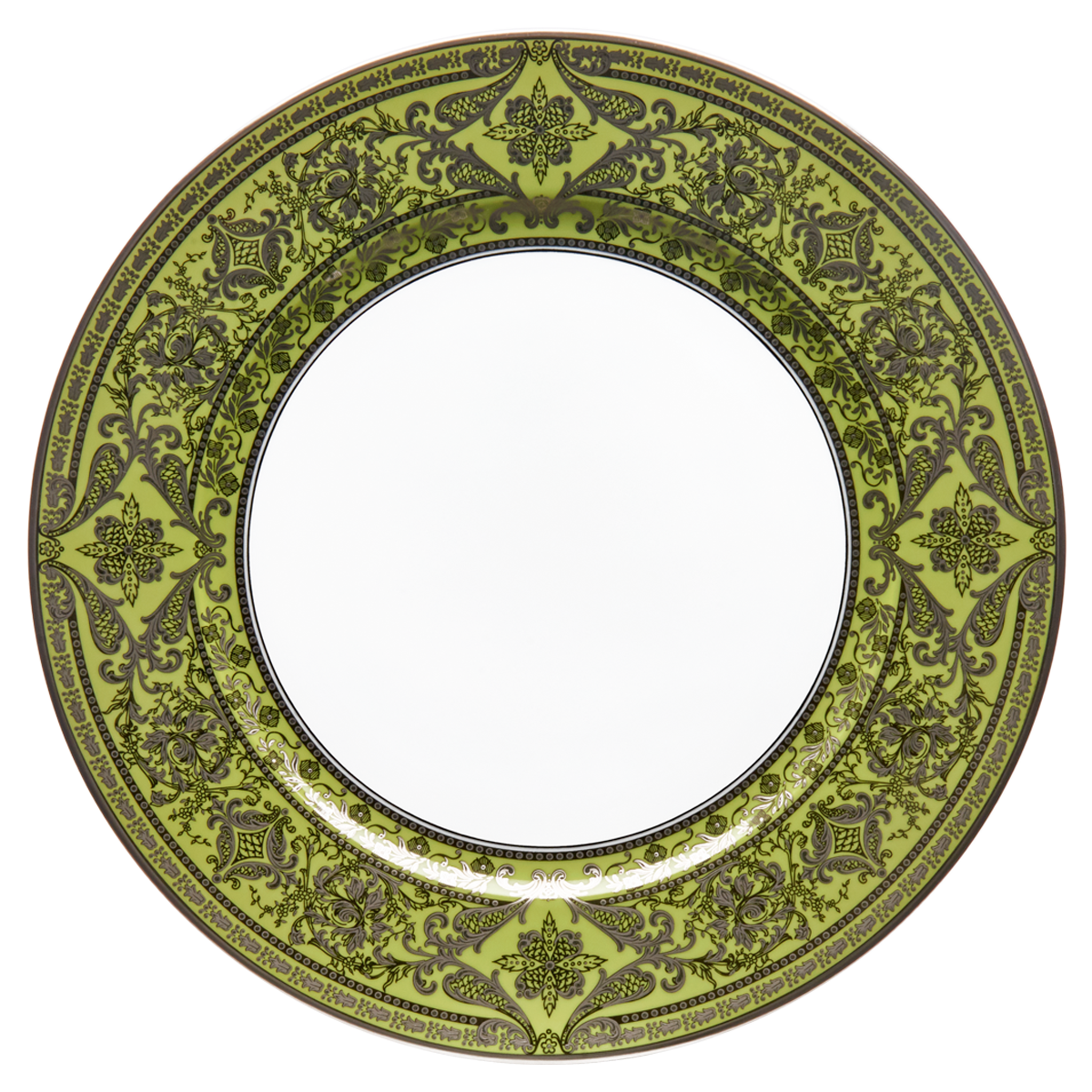 haviland-limoges-matignon-vert-pomme-platine-pr-sentierteller image 1