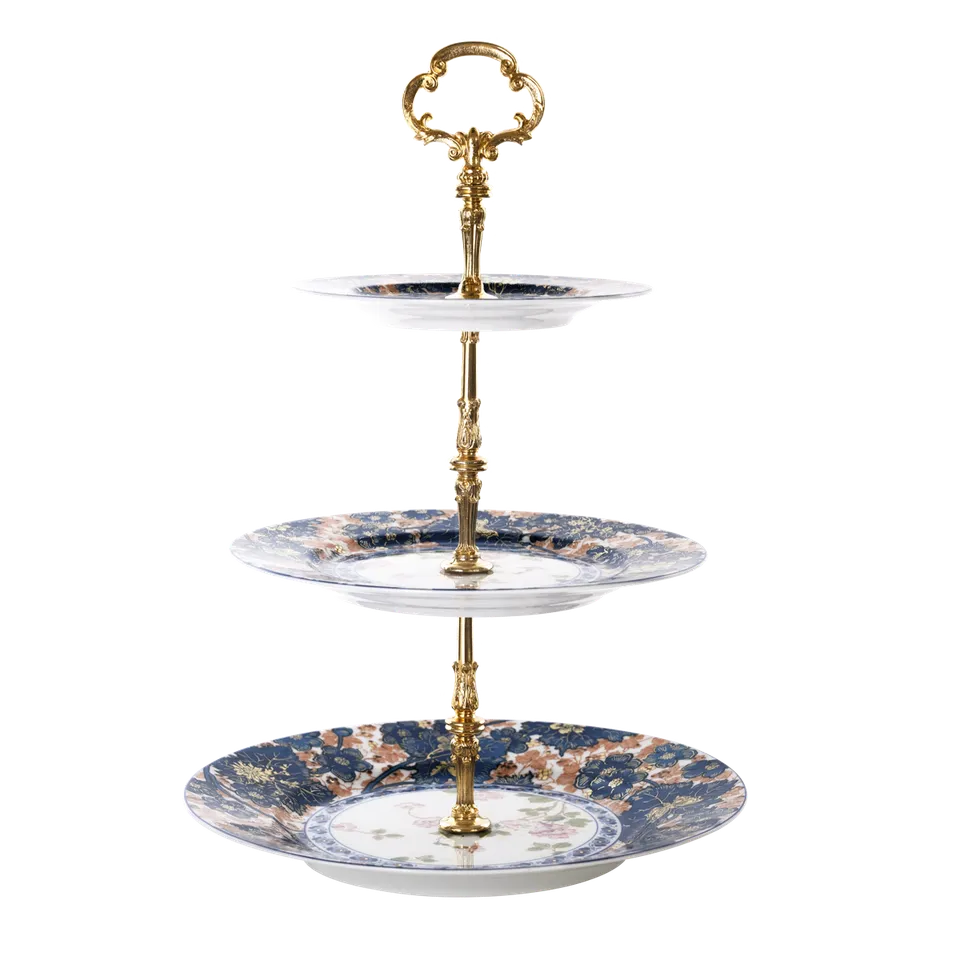 haviland-limoges-dammouse-serviteur-3-niveaux-etagere image 1