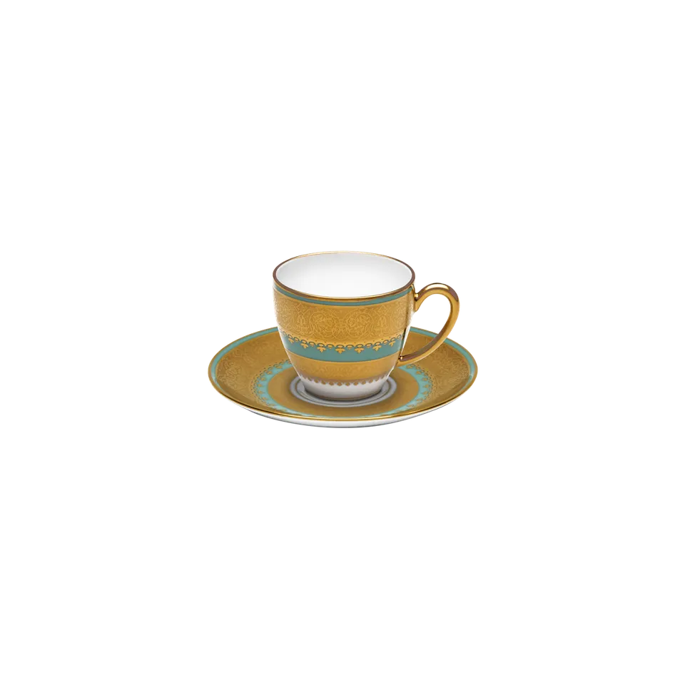 haviland-limoges-bassora-espressotasse-mit-untertasse image 1