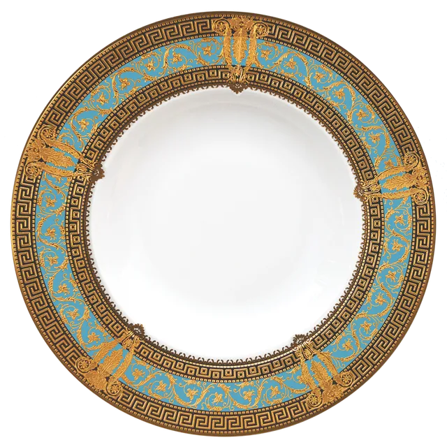 haviland-limoges-salon-murat-bleu-ciel-or-runde-sch-ssel image 1