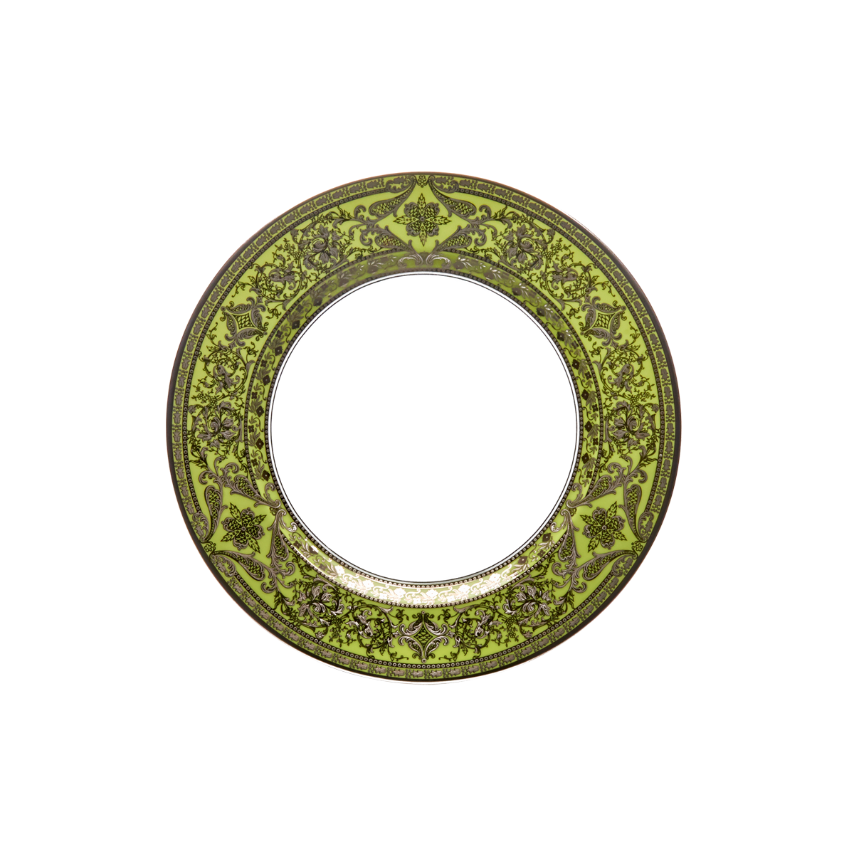 haviland-limoges-matignon-apfelgr-n-platin-kuchenteller image 1