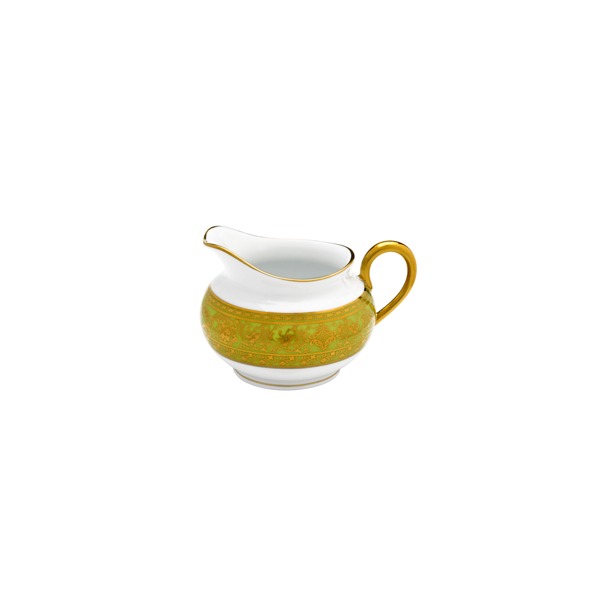 haviland-limoges-matignon-milchk-nnchen-apfelgr-n-gold image 1