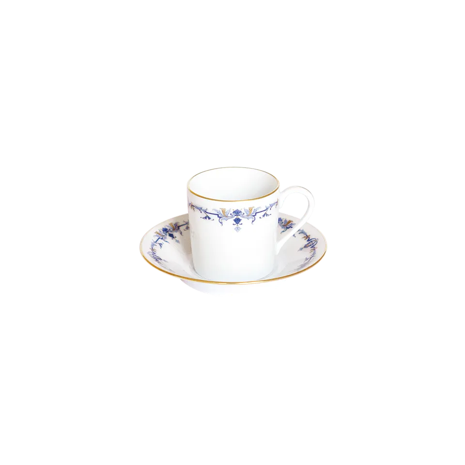 haviland-limoges-marthe-ritz-paris-mokkatasse-mit-untertasse image 1