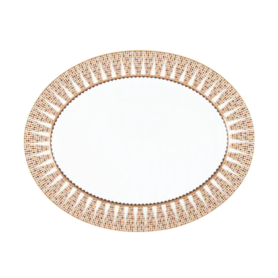 haviland-limoges-plat-ovale-cavalier-royal image 1