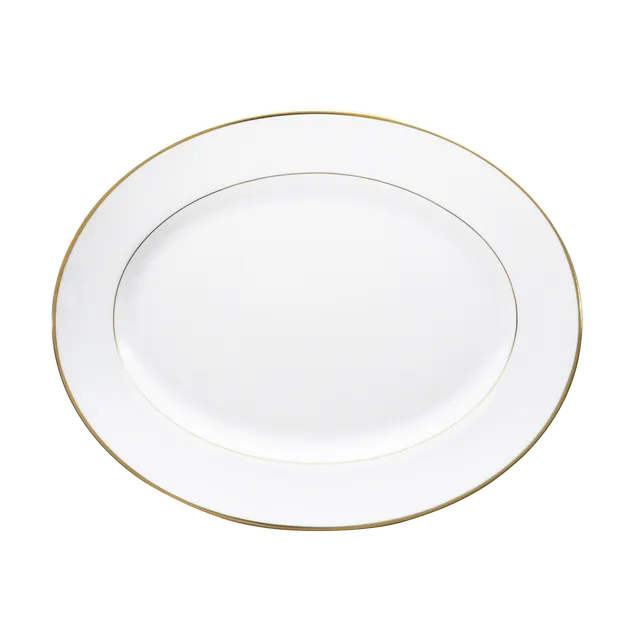 haviland-limoges-orsay-gold-ovale-platte image 1