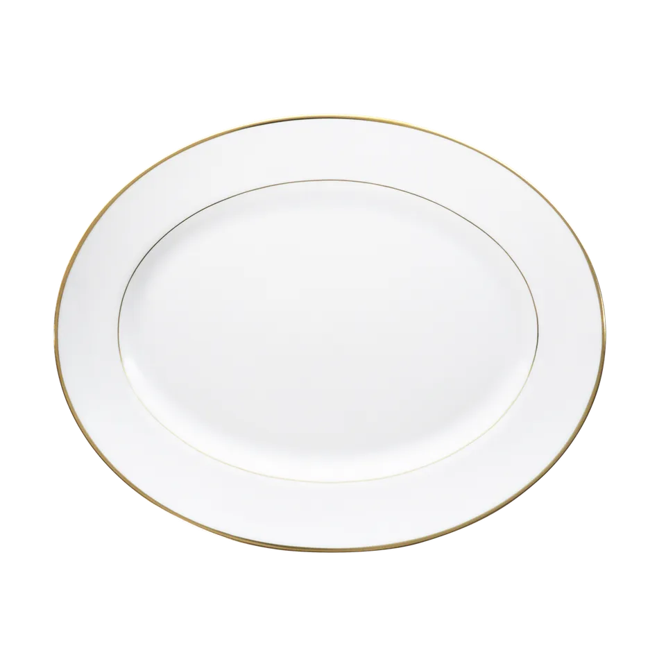 haviland-limoges-orsay-gold-ovale-platte image 1