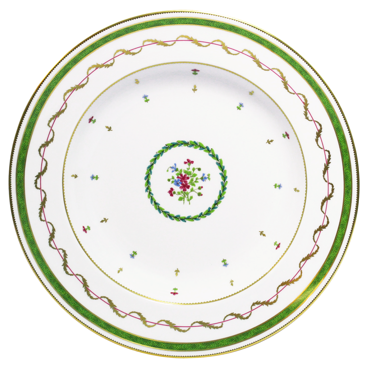 haviland-limoges-vieux-paris-vert-schale-rund image 1