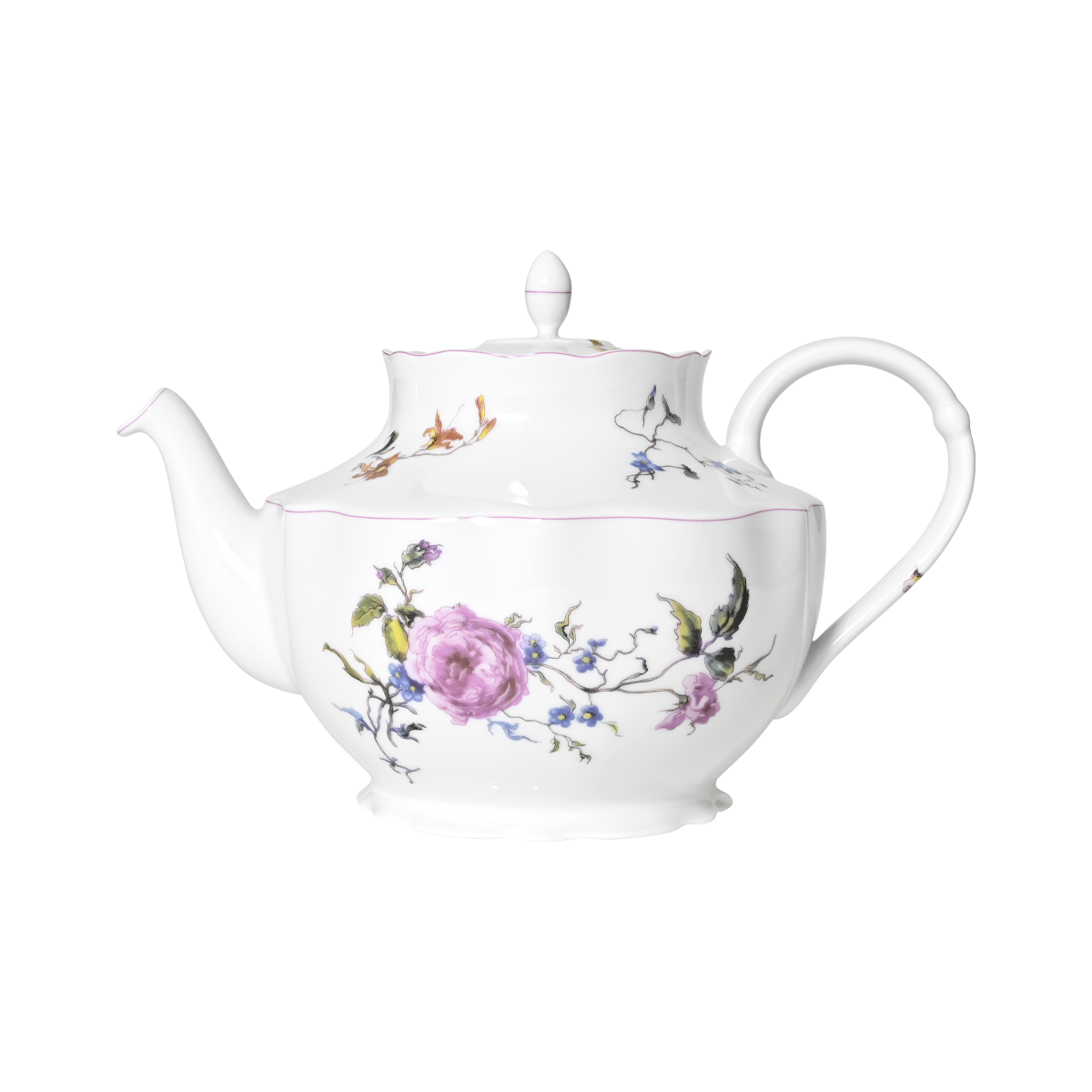 haviland-limoges-th-i-re-fleurs-d-auteuil-teekanne-porzellan image 1
