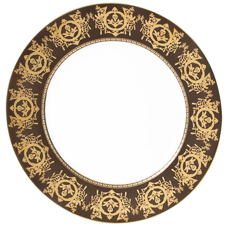 haviland-limoges-platzteller-ritz-imp-rial-bronze-ritz-paris image 1