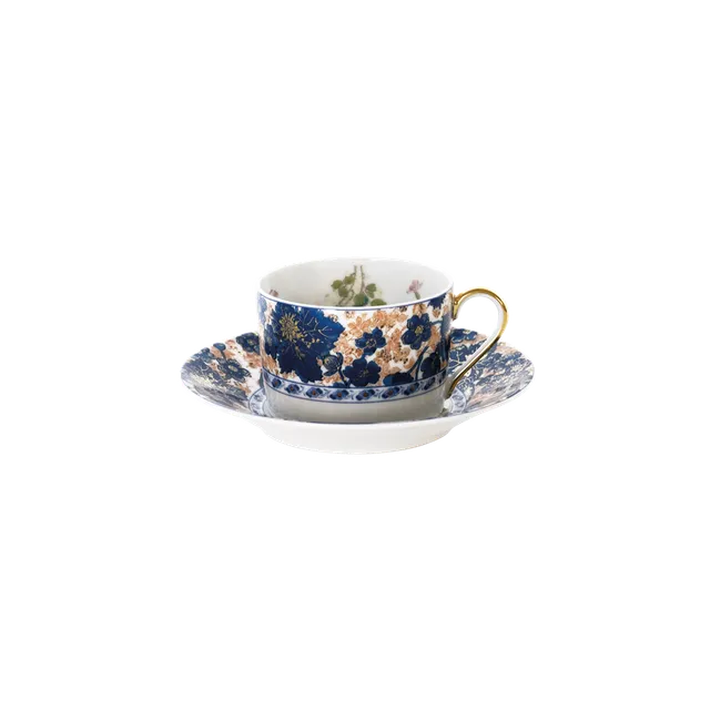 haviland-limoges-dammouse-teetasse-mit-untertasse image 1