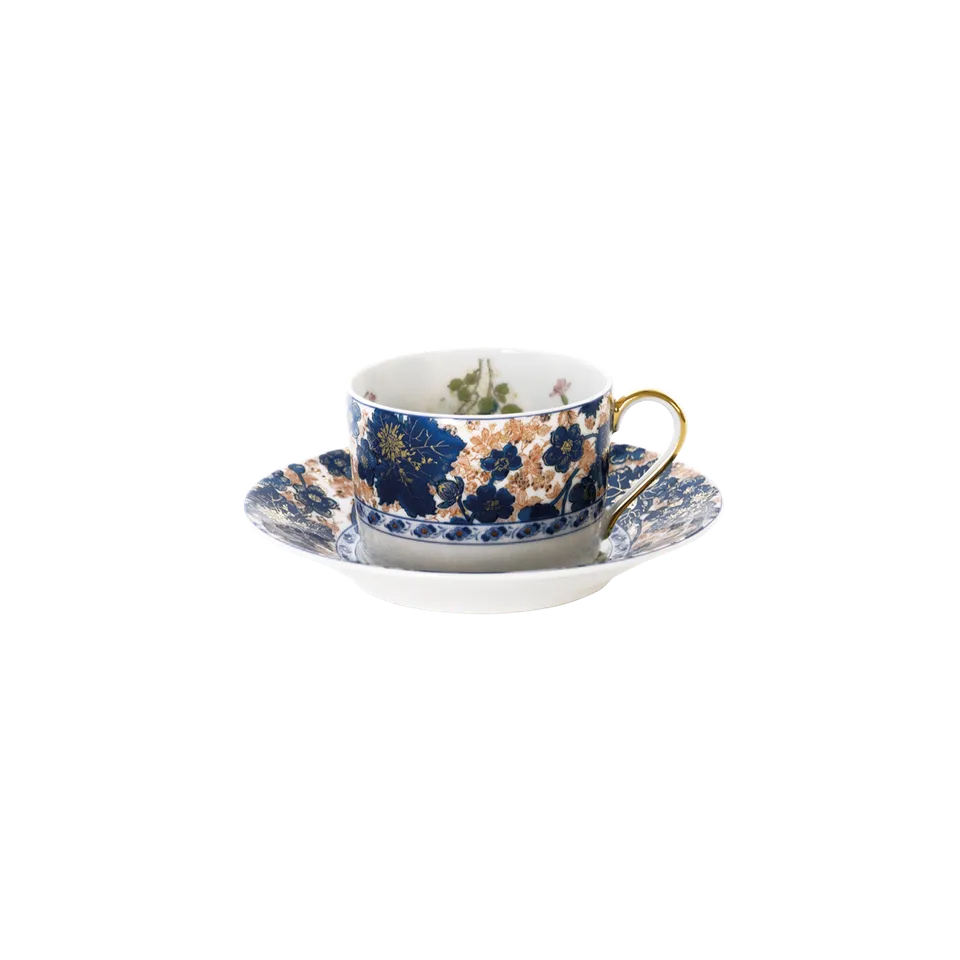 haviland-limoges-dammouse-teetasse-mit-untertasse image 1
