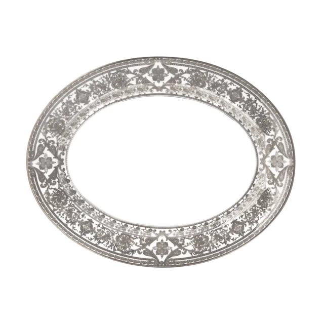 haviland-limoges-matignon-wei-platin-ovale-platte image 1